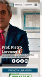 Mobile Screenshot of pietrolorenzetti.it